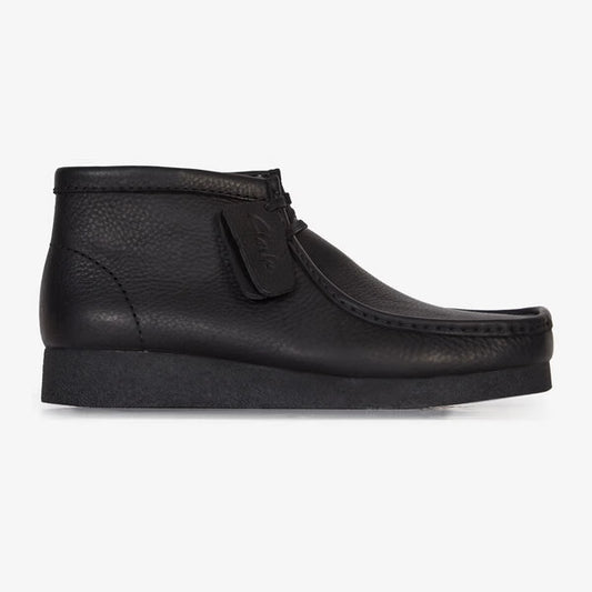 Botas De La Marca Clarks  Para Hombre Modelo Wallabee Evo Boot Black Leather En Color Negro