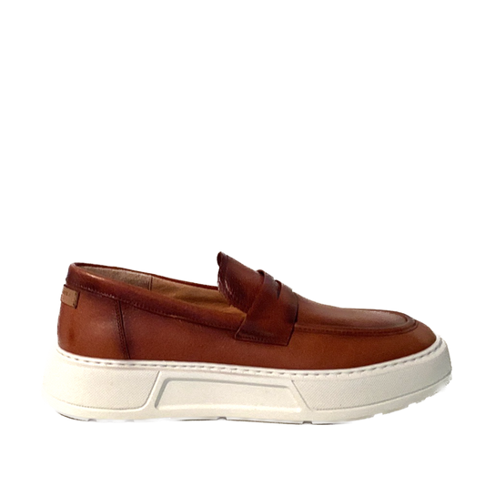 LUIS GONZALO 1966 | MOCASINES HOMBRE | MOCASIN HOMBRE CASCO CUERO | MARRÓN MD 8088H