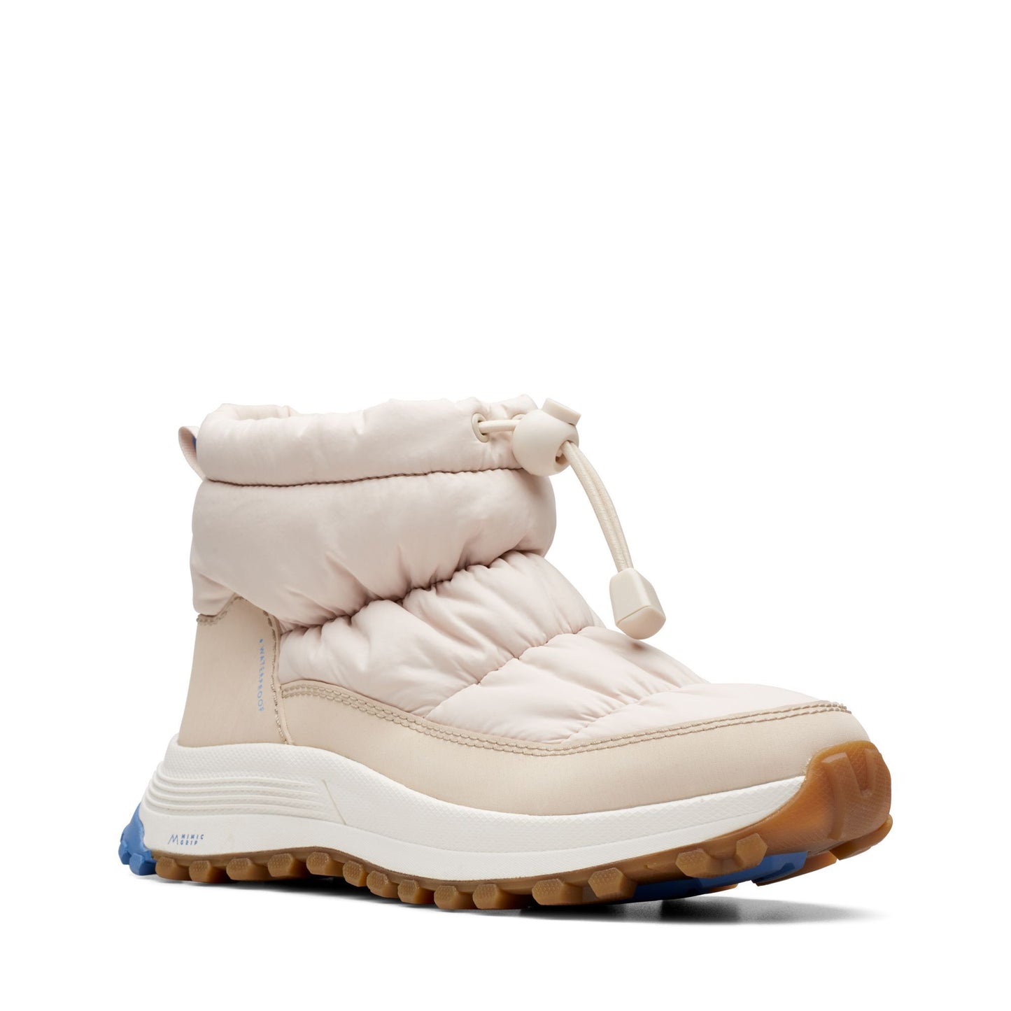 Botines De La Marca Clarks Para Mujer Modelo Atlt Rek Ice Wp Ivory Combination Ivory Combination En Color Blanco