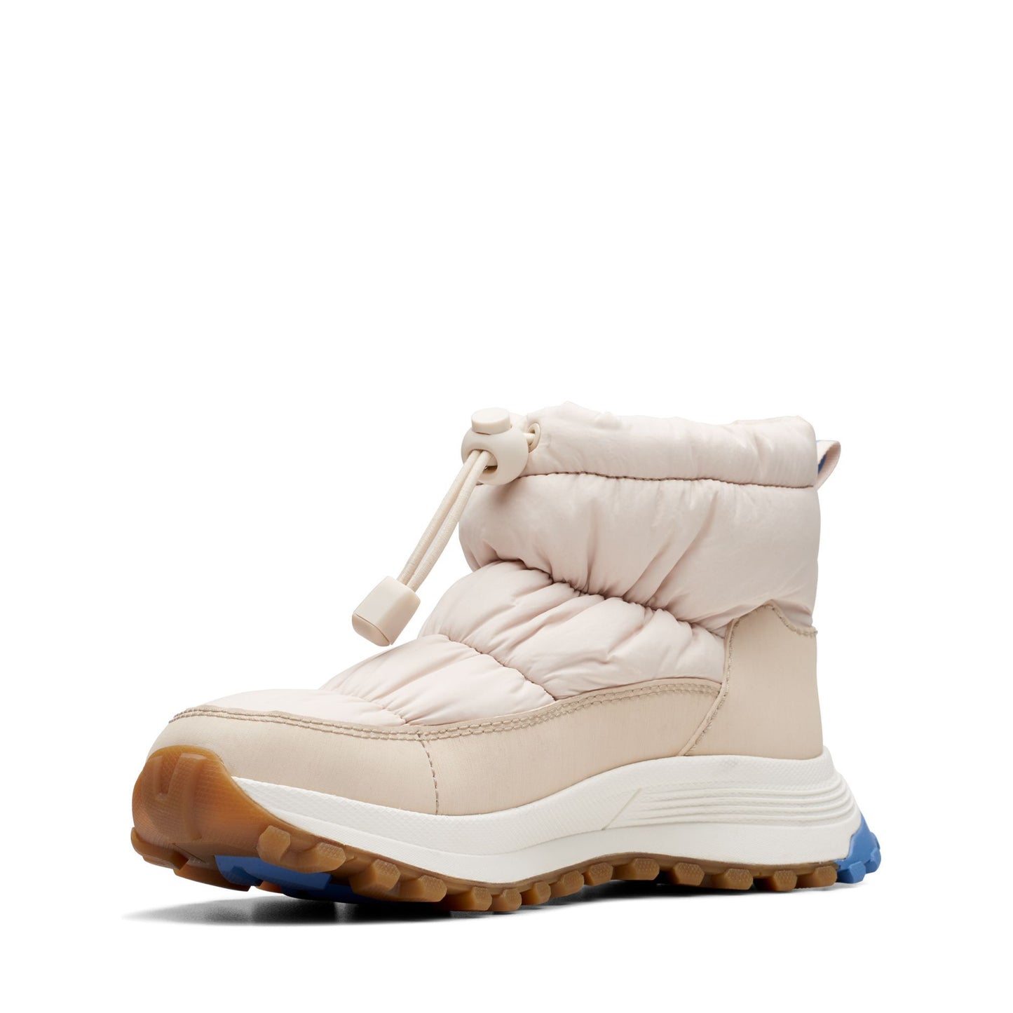 Botines De La Marca Clarks Para Mujer Modelo Atlt Rek Ice Wp Ivory Combination Ivory Combination En Color Blanco