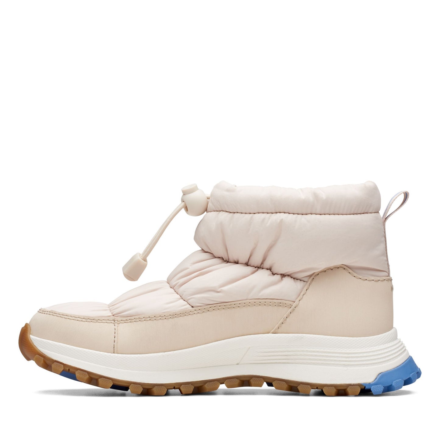 Botines De La Marca Clarks Para Mujer Modelo Atlt Rek Ice Wp Ivory Combination Ivory Combination En Color Blanco