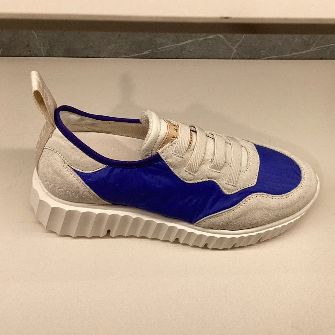 PEDRO MIRALLES | DAMEN-SNEAKERS | CONCORDIA 11080 RIPSTOP FRANCE VELOUR OFF | BLAU