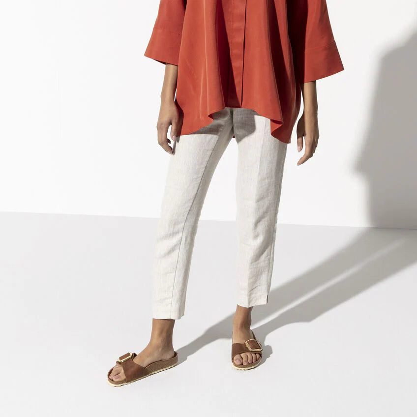 BIRKENSTOCK | SANDALEN | FRAU | MADRID BIG BUCKLE LEOI COGNAC HEX