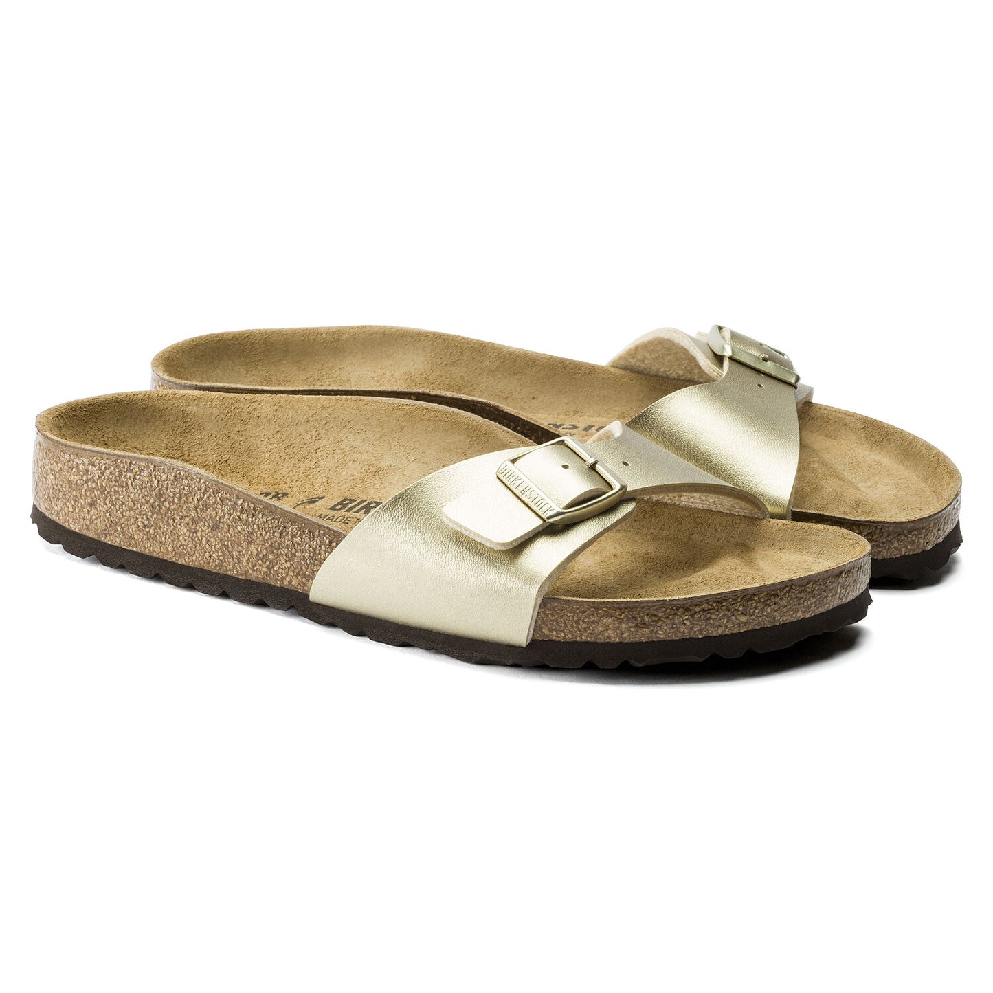 BIRKENSTOCK | SANDALES FEMME | MADRID BF GOLD | DORÉ | ÉTROITES