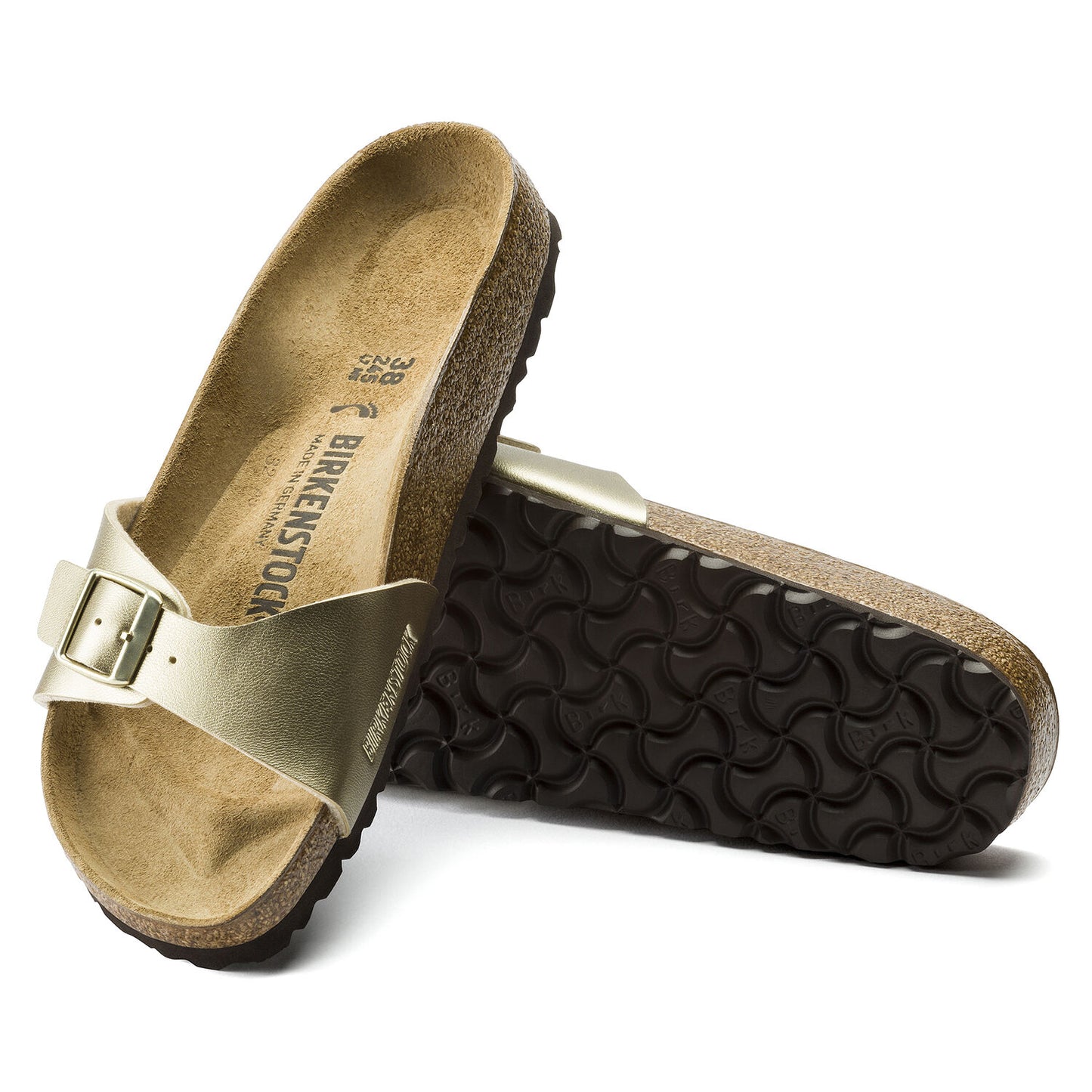 BIRKENSTOCK | SANDALES FEMME | MADRID BF GOLD | DORÉ | ÉTROITES