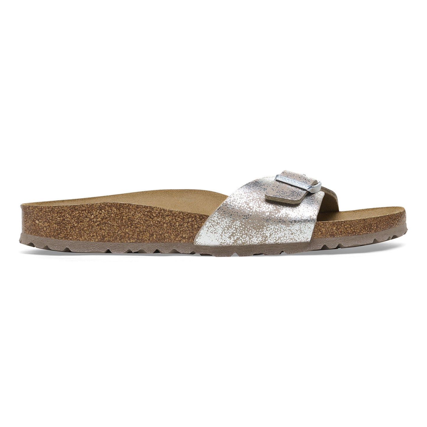 BIRKENSTOCK | SANDALIAS MUJER | MADRID BS SYNTHETICS SYN WASHED METALLIC SILVER | PLATEADO