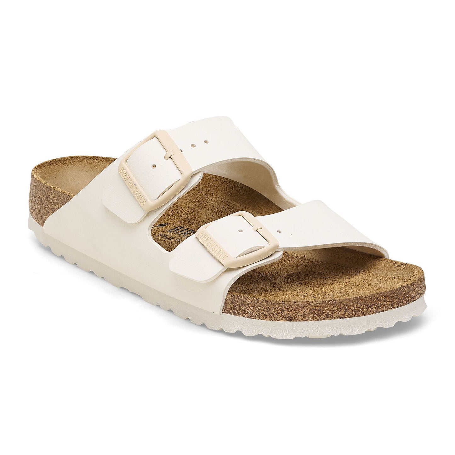 BIRKENSTOCK | SANDALES UNISEXES | ARIZONA BIRKO FLOWER COQUILLE D'ŒUF | BEIGE
