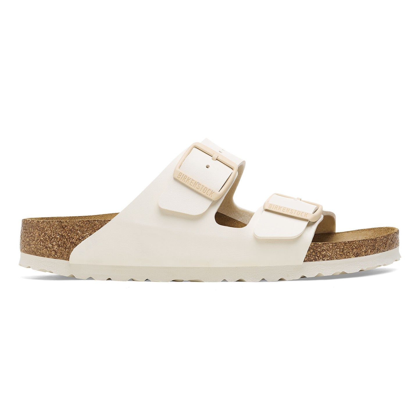 BIRKENSTOCK | SANDALES UNISEXES | ARIZONA BIRKO FLOWER COQUILLE D'ŒUF | BEIGE