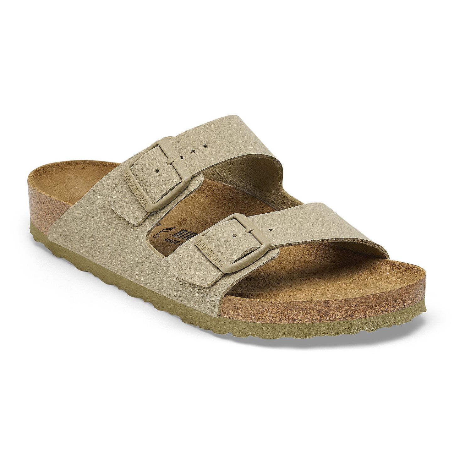 BIRKENSTOCK | UNISEX-SANDALEN | ARIZONA BIRKO FLOR FADED KHAKI | KHAKI