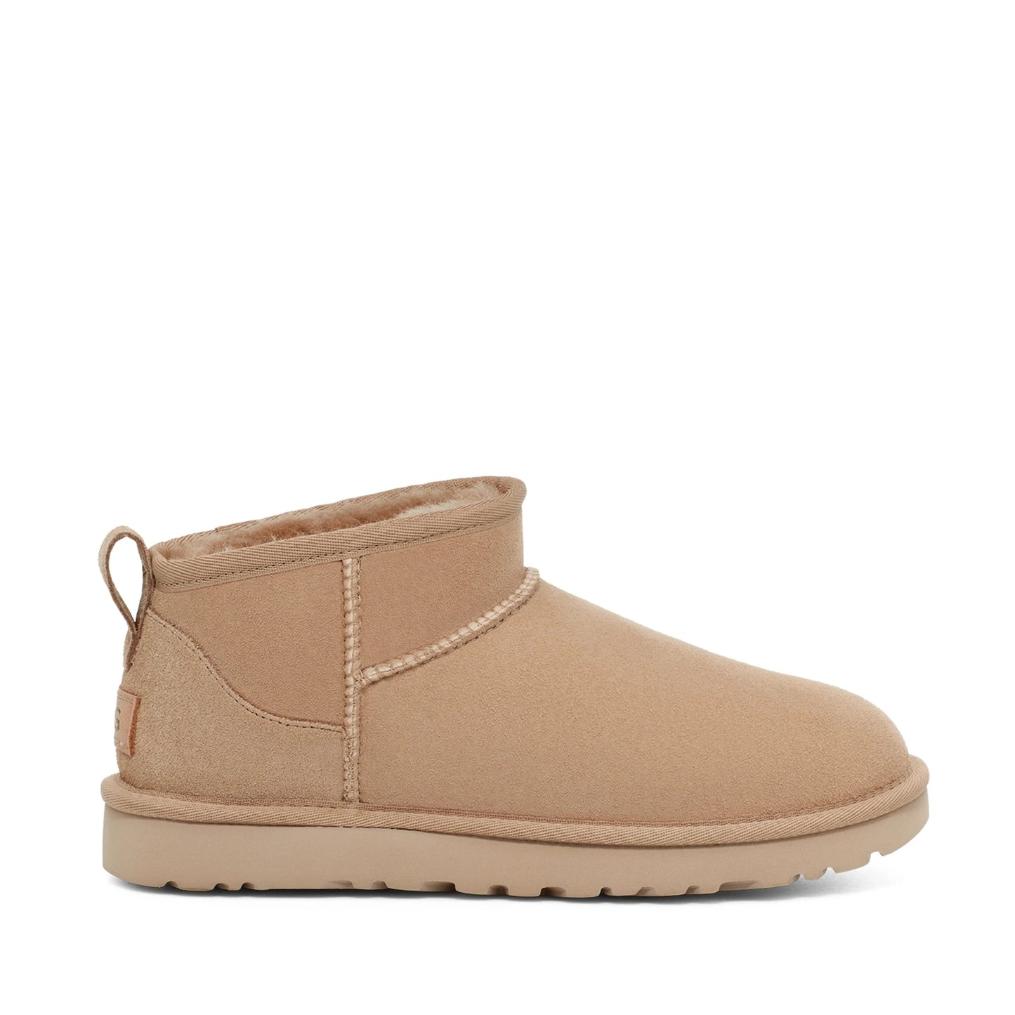 UGG | Dames enkellaarsjes | Classic Ultra Mini zand | Beige
