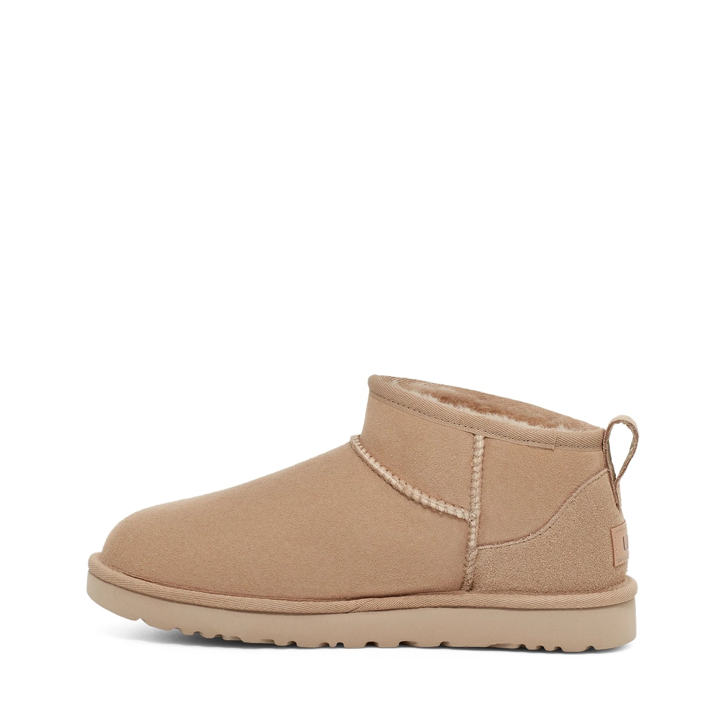 UGG | Dames enkellaarsjes | Classic Ultra Mini zand | Beige