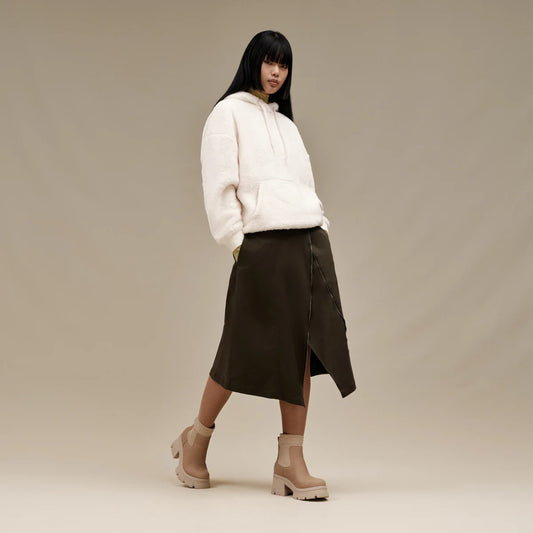 UGG | JERSEY MUJER | LOYRA SHERPA HOODIE CREAM | BEIGE