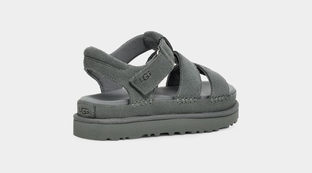 UGG | Damen Sandalen | W Goldenstar Strap Rainstorm | Grau