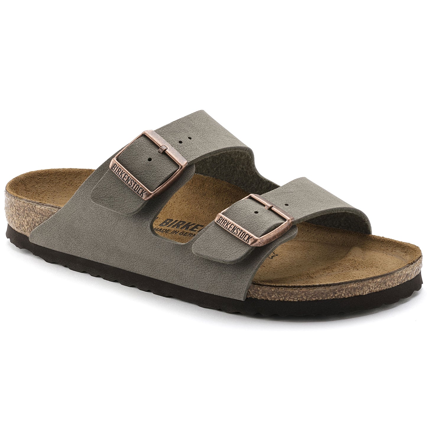 BIRKENSTOCK | UNISEX SANDALS | ARIZONA BFBC STONE 00972 | GRAY | N REGULAR