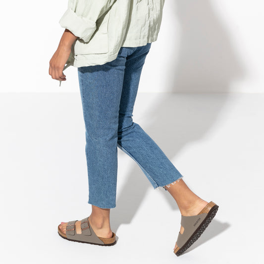 BIRKENSTOCK | SANDALIAS UNISEX | ARIZONA BFBC STONE 00972 | GRIS | N REGULAR