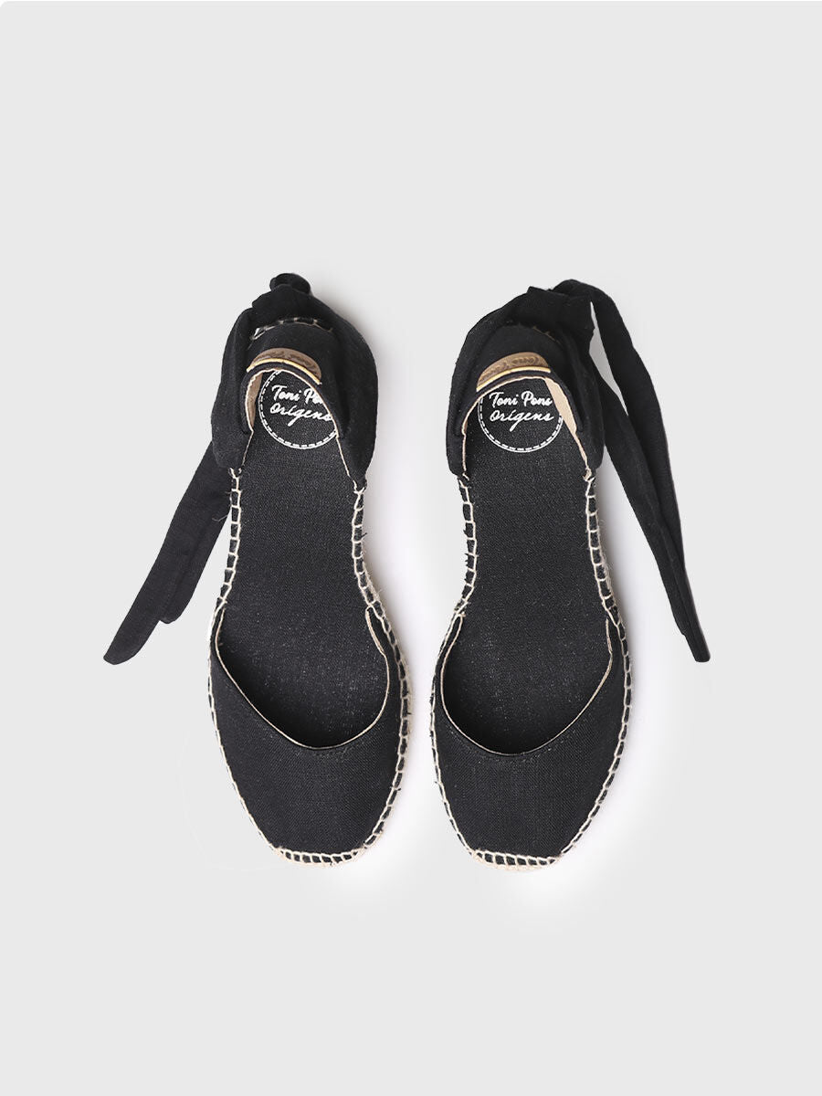 TONI PONS | ESPADRYLE DAMSKIE | JULIA NEGRE | CZARNY