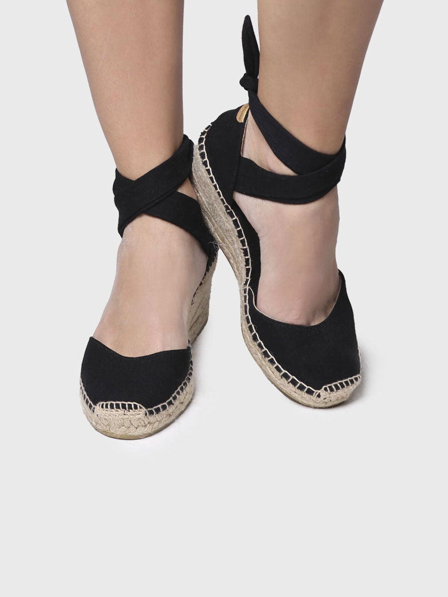 TONI PONS | ESPADRYLE DAMSKIE | JULIA NEGRE | CZARNY