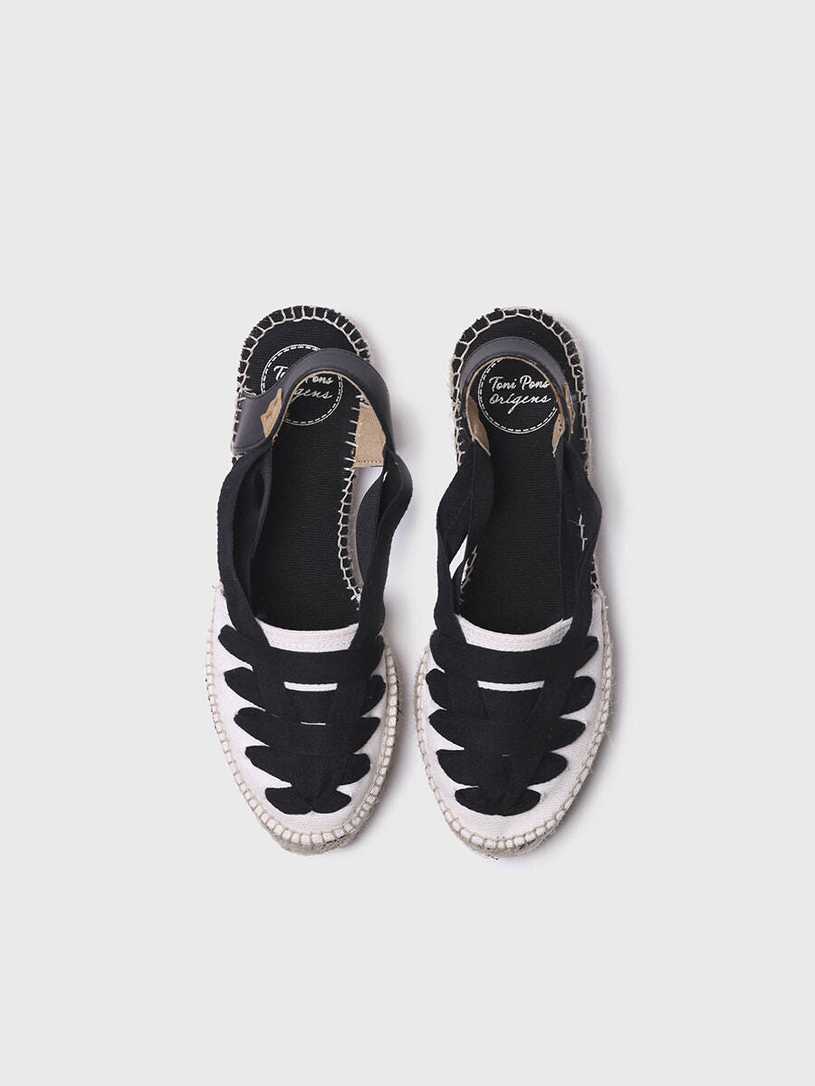 TONI PONS | ESPADRILLES POUR FEMMES | RIO CU NÉGRE | NOIR