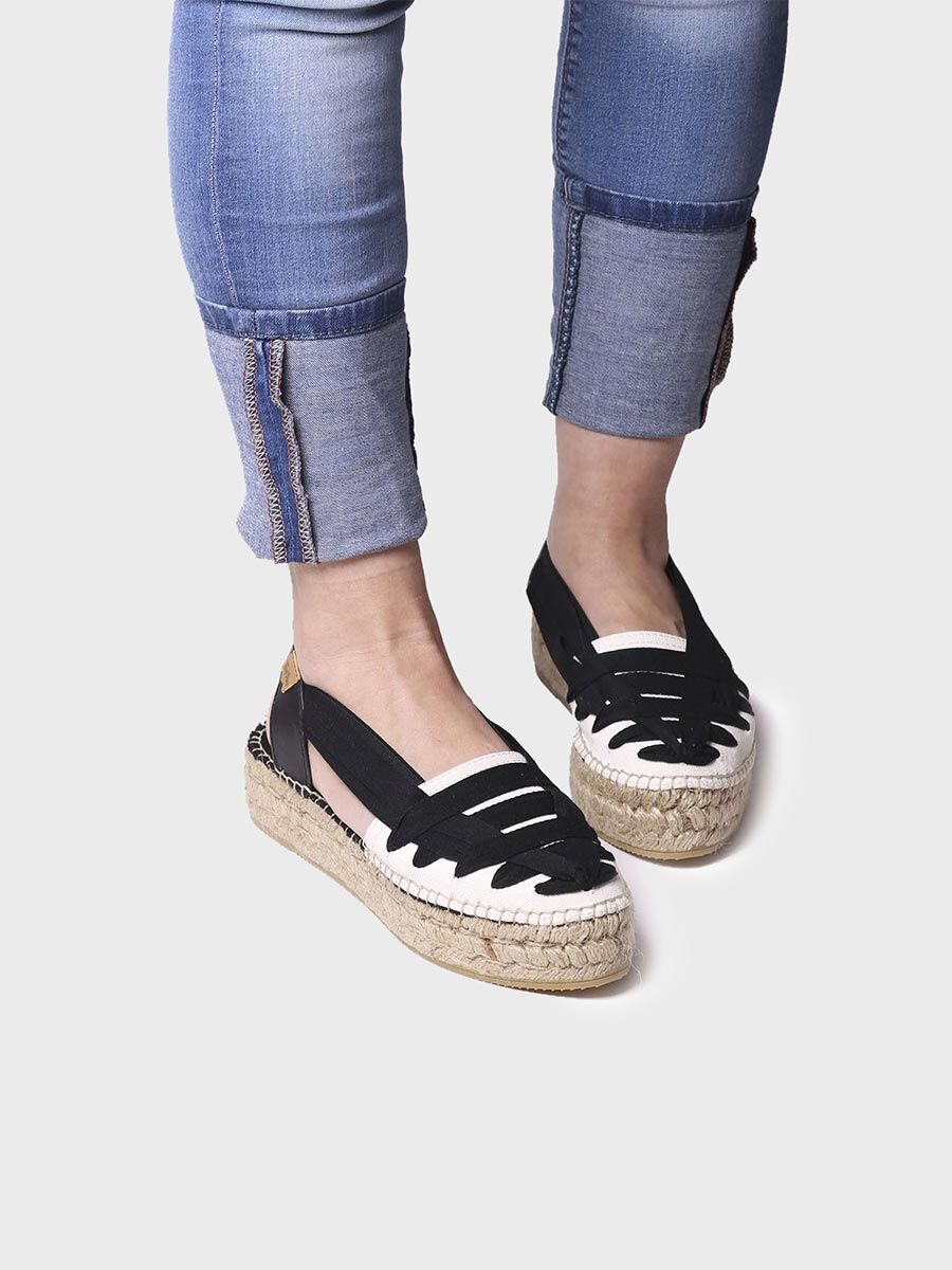 TONI PONS | ESPADRILLES POUR FEMMES | RIO CU NÉGRE | NOIR