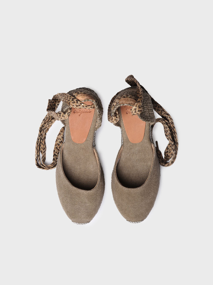 TONI PONS | ESPADRILLES FEMME | KAKI LISBONNE | KAKI