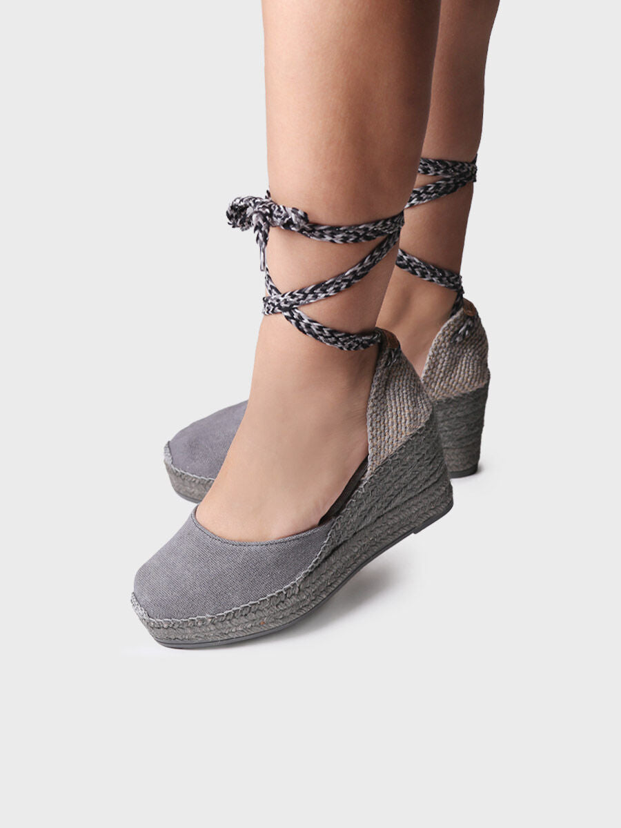 TONI PONS | ESPADRILLES FEMME | LISBONNE | GRIS