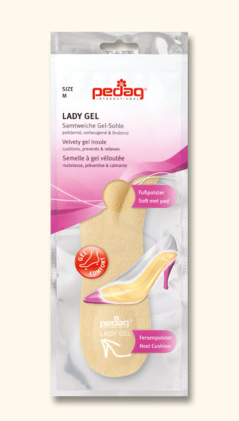 PEDAG | PLANTILLAS UNISEX | LADY GEL | BEIGE