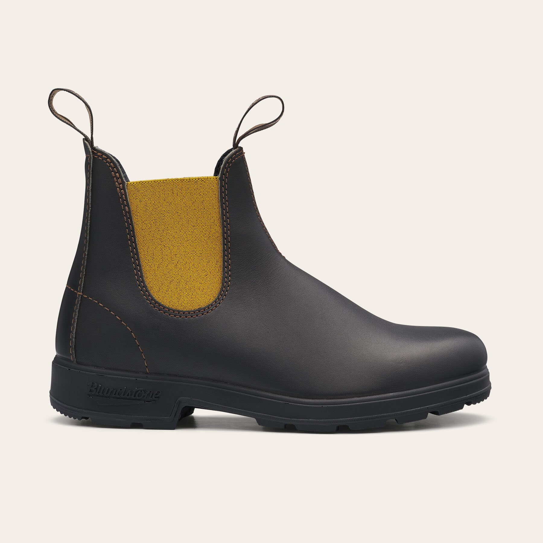 BLUNDSTONE UNISEX CHELSEA BOOTS ICONIC MUSTARD BROWN CHELSEA BOOT BROWN