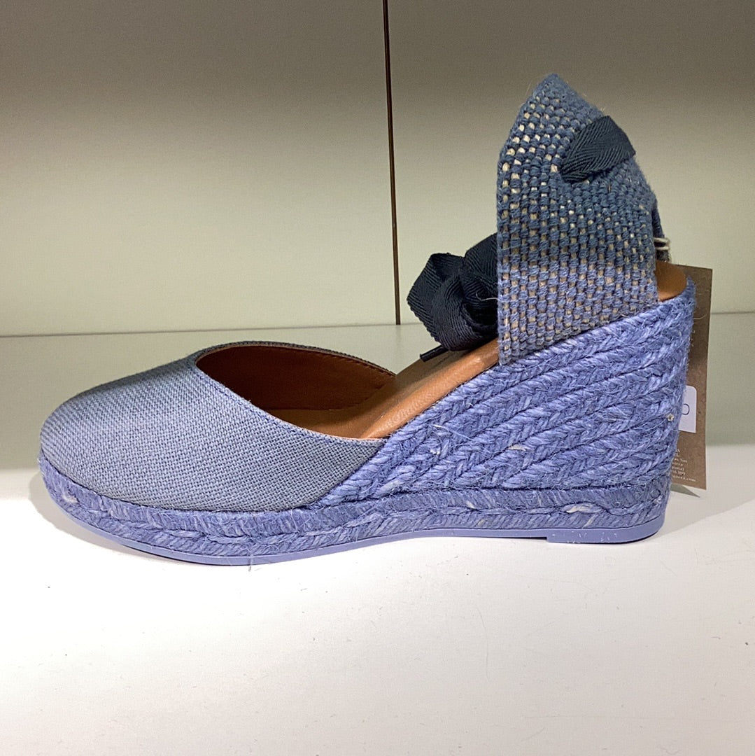 VIGUERA | Damen-Espadrilles | Leinenjeans