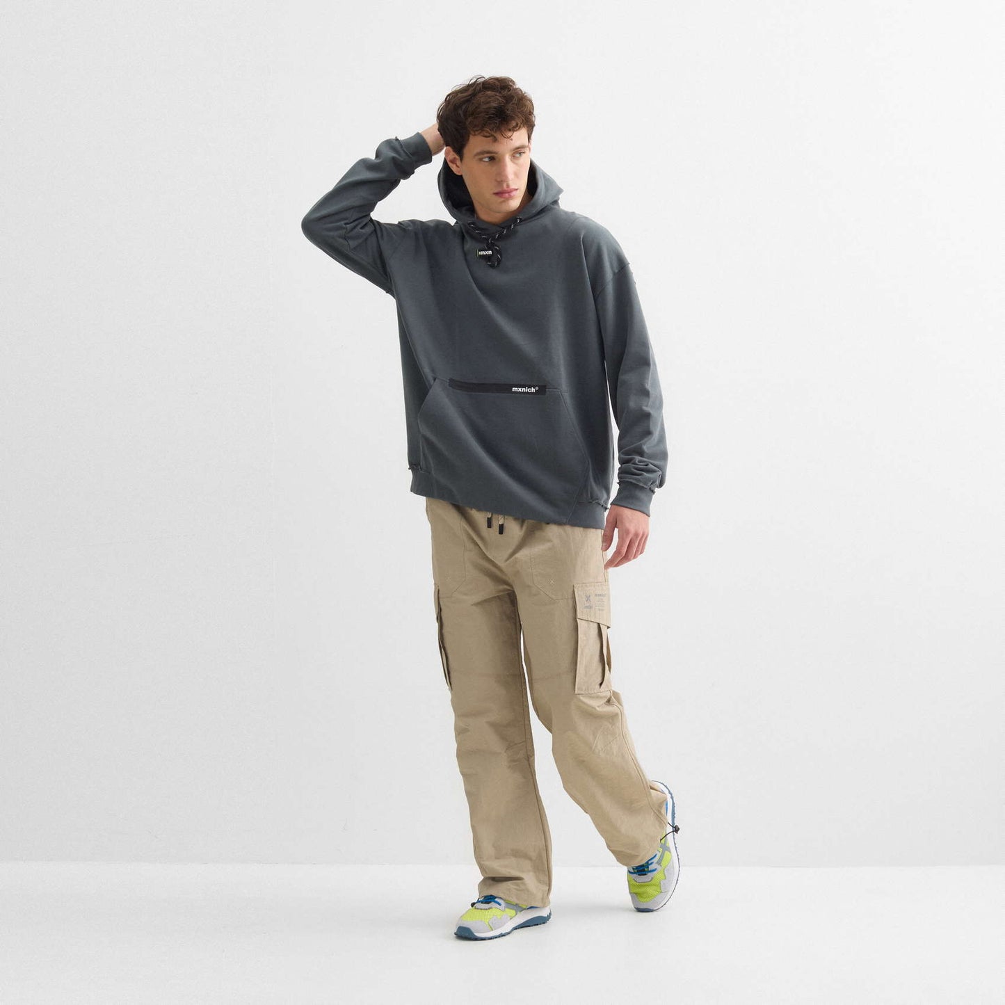 MUNICH | VESTES | HOMME | SWEAT À CAPUCHE GALAXY STREETWEAR ANTHRACITE
