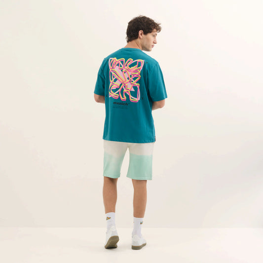 MUNICH | T-SHIRT | MEN'S | BRUNO OVERSIZE T-SHIRT | BLUE