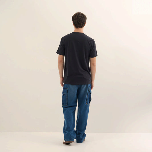 MUNICH | CAMISETA | HOMBRE | T-SHIRT ESSENTIALS | NEGRO