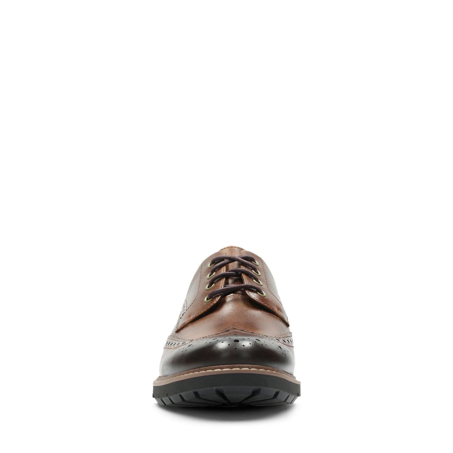 Zapatos De Vestir De La Marca Clarks Para Hombre Modelo Batcombe Wing Dark Tan Leather En Color Marrón