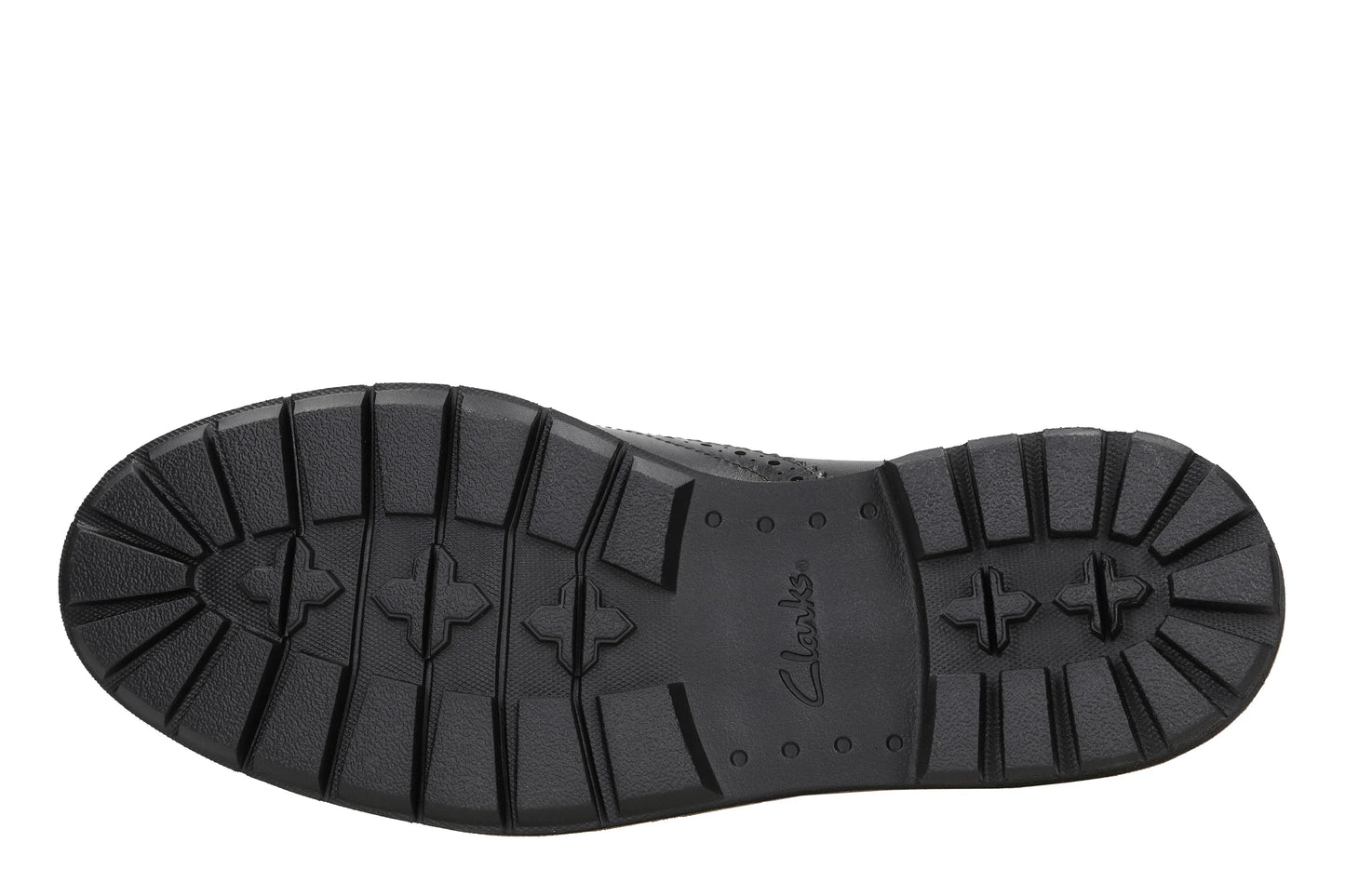 Zapatos De Vestir De La Marca Clarks Para Hombre Modelo Batcombe Wing Black Leather En Color Negro