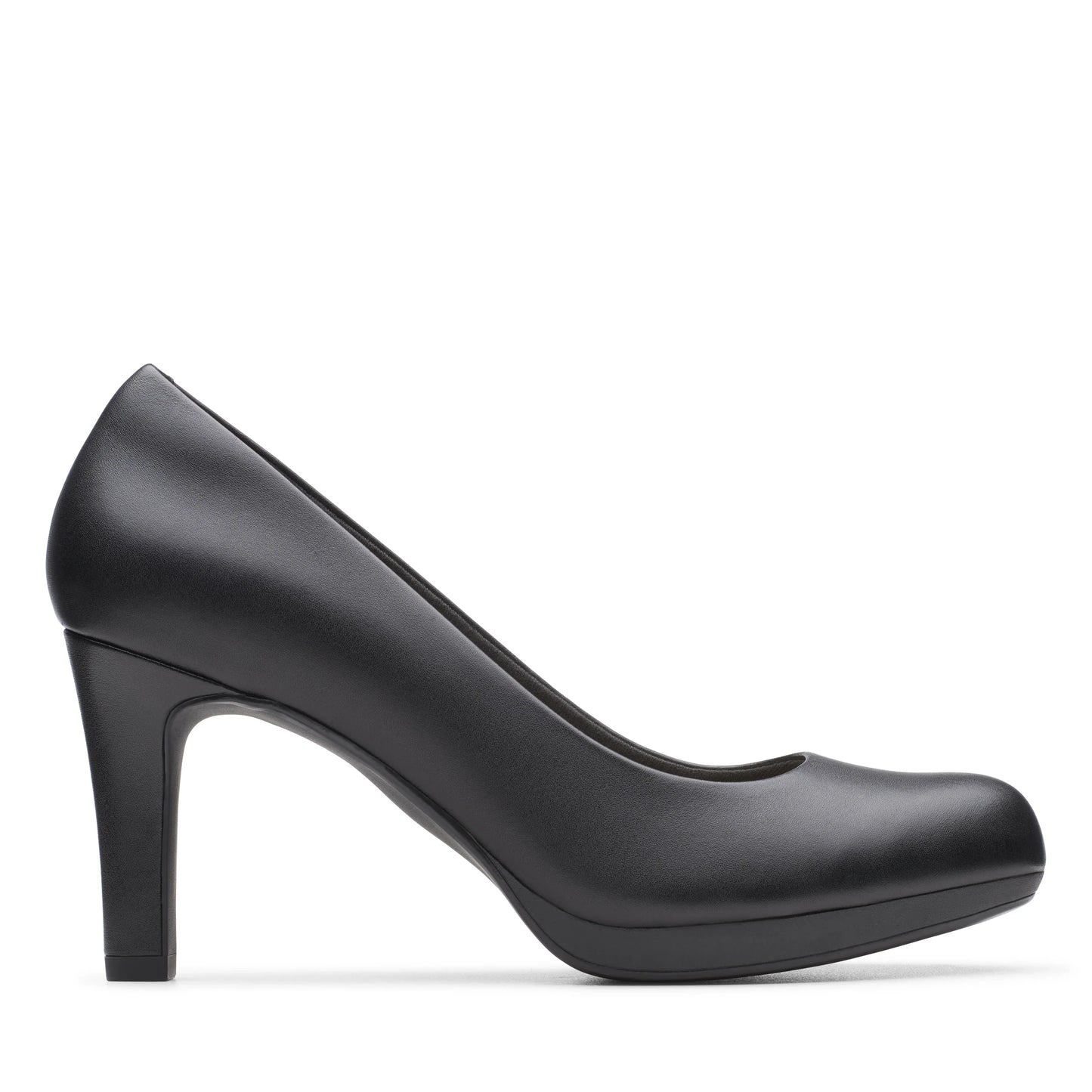 Zapatos De Vestir De La Marca Clarks Para Mujer Modelo Adriel Viola Black Leather En Color Negro