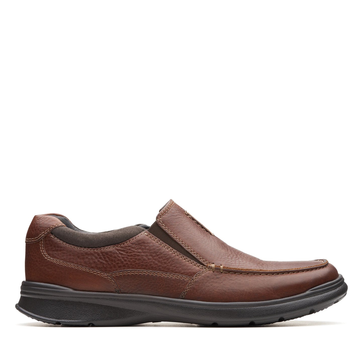 Zapatos Casual De La Marca Clarks Para Hombre Modelo Cotrell Free Tobacco Leather En Color Marrón