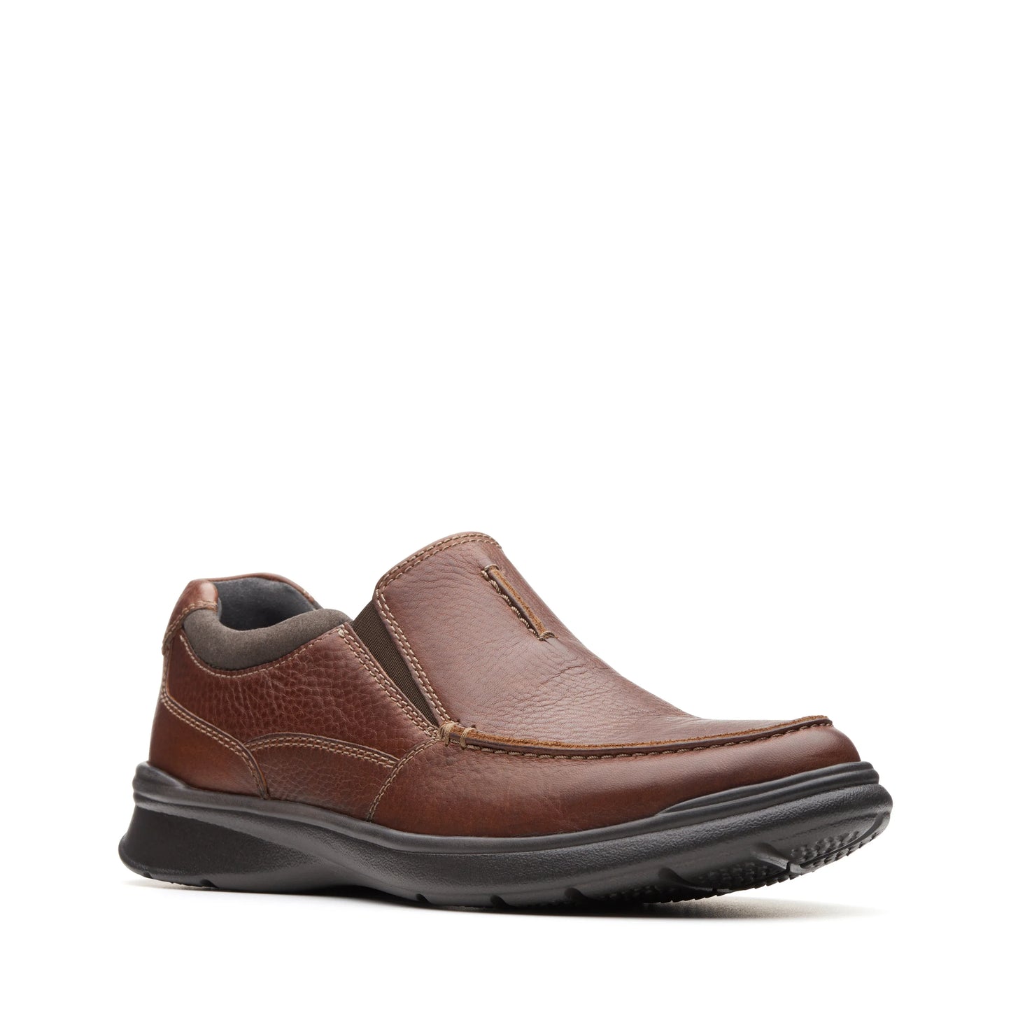 Zapatos Casual De La Marca Clarks Para Hombre Modelo Cotrell Free Tobacco Leather En Color Marrón