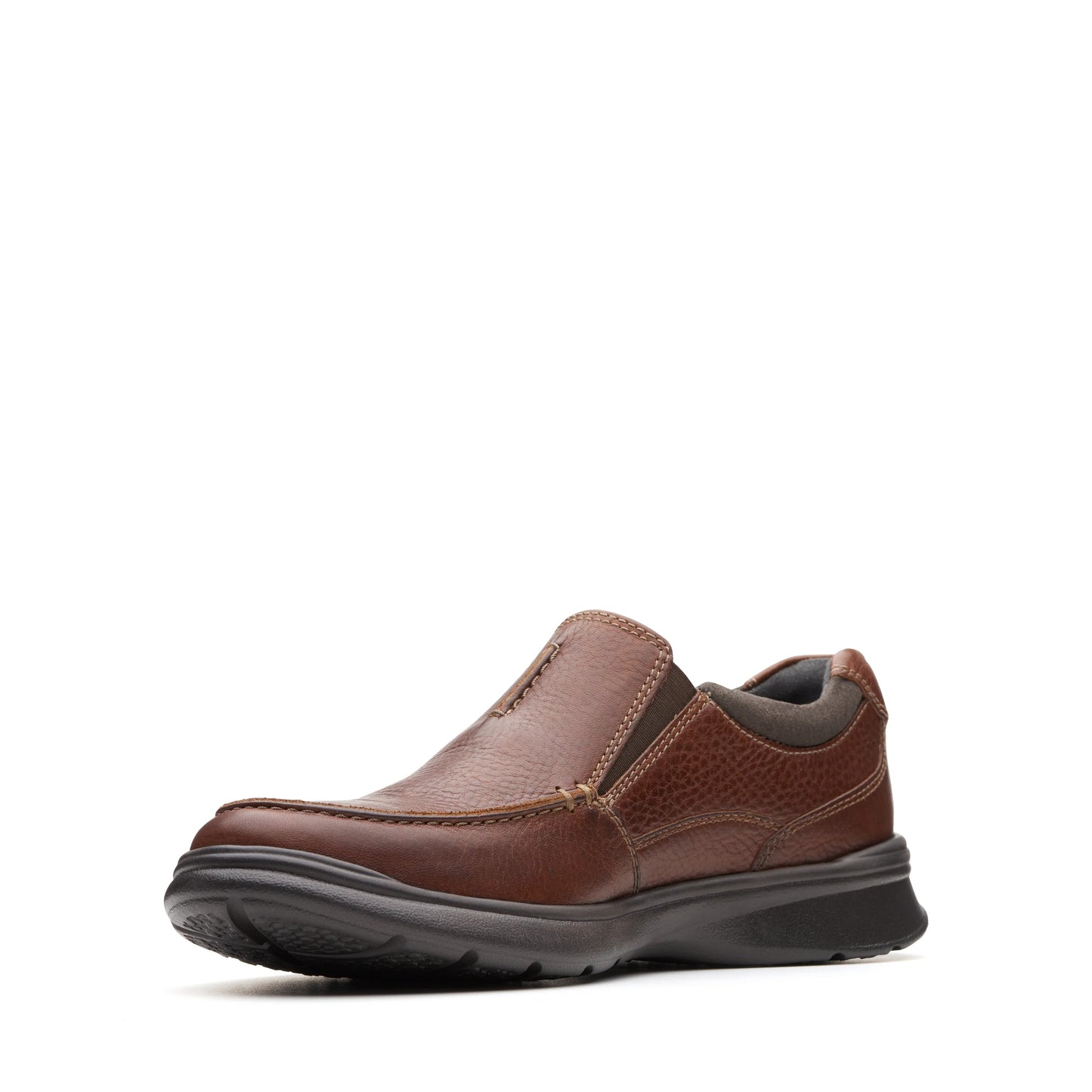 Zapatos Casual De La Marca Clarks Para Hombre Modelo Cotrell Free Tobacco Leather En Color Marrón