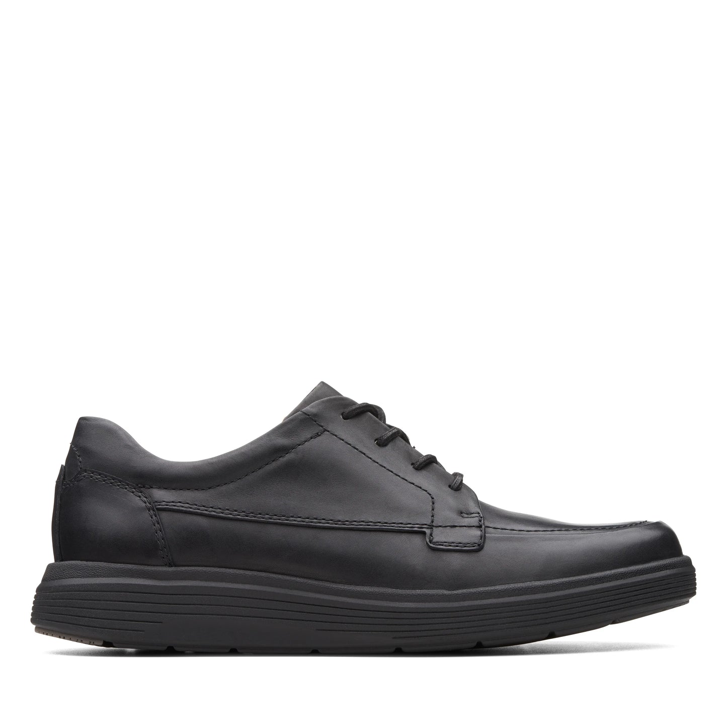 Zapatos Casual De La Marca Clarks Para Hombre Modelo Un Abode Ease Black Leather En Color Negro