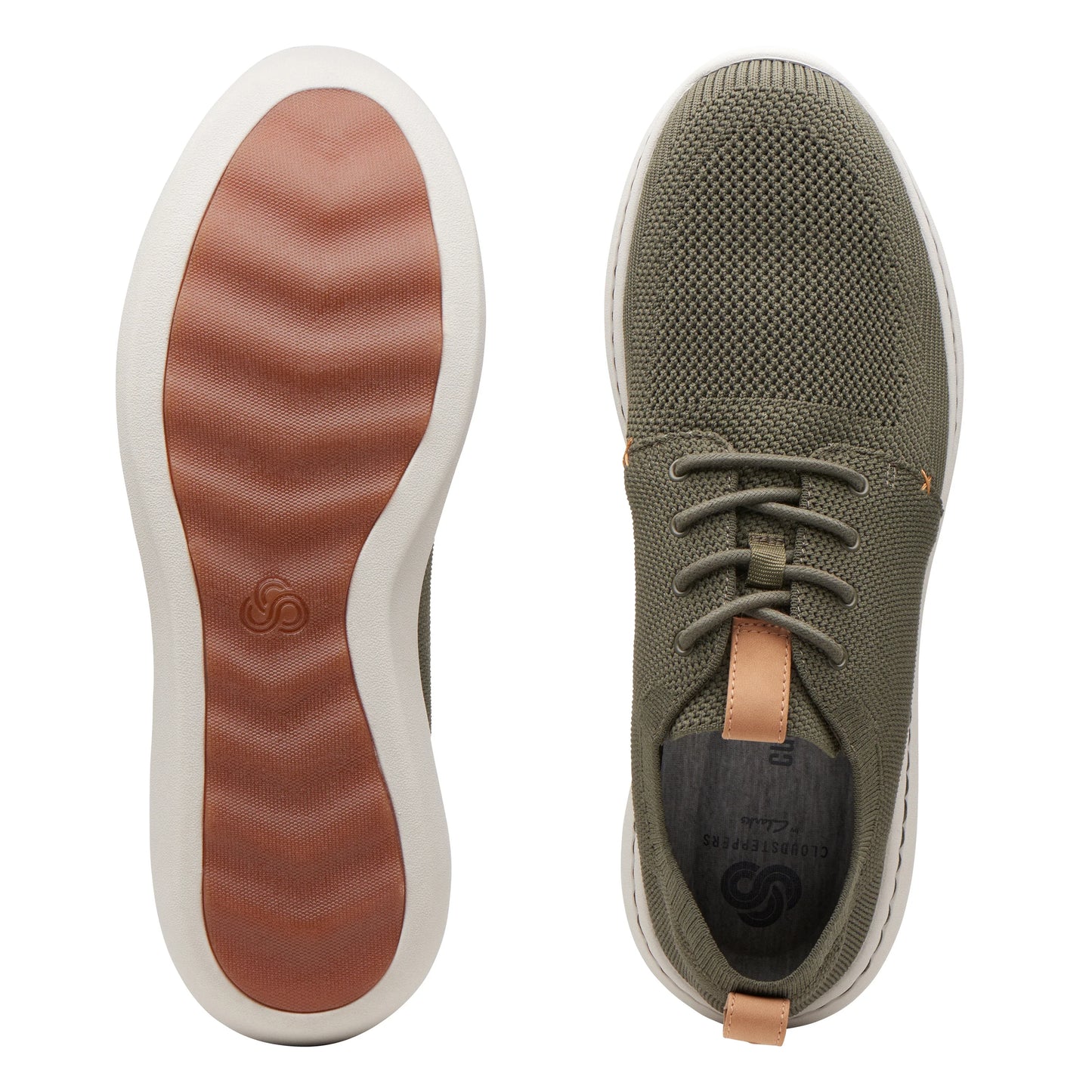 Zapatos Casual De La Marca Clarks Para Hombre Modelo Step Urban Mix Khaki En Color Caqui