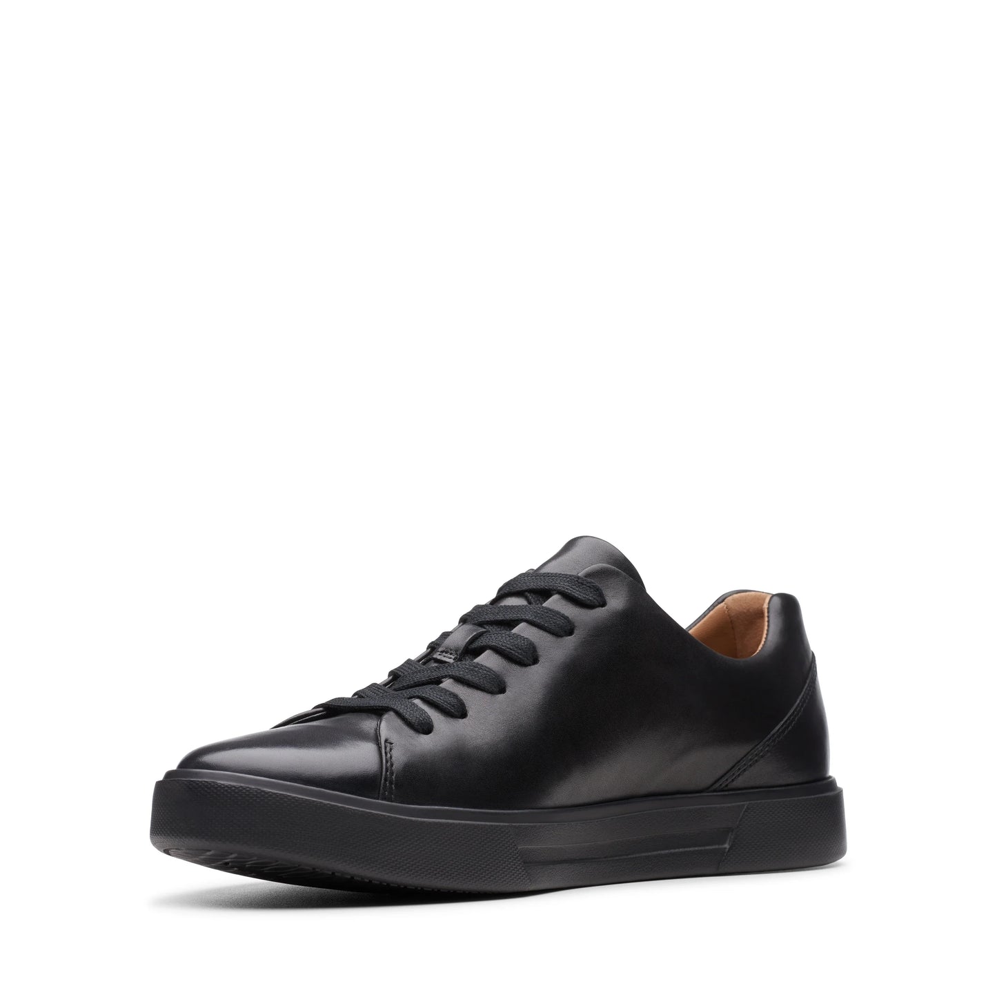 Chaussures de sport pour homme de la marque Clarks, modèle un costa lace black en noir.