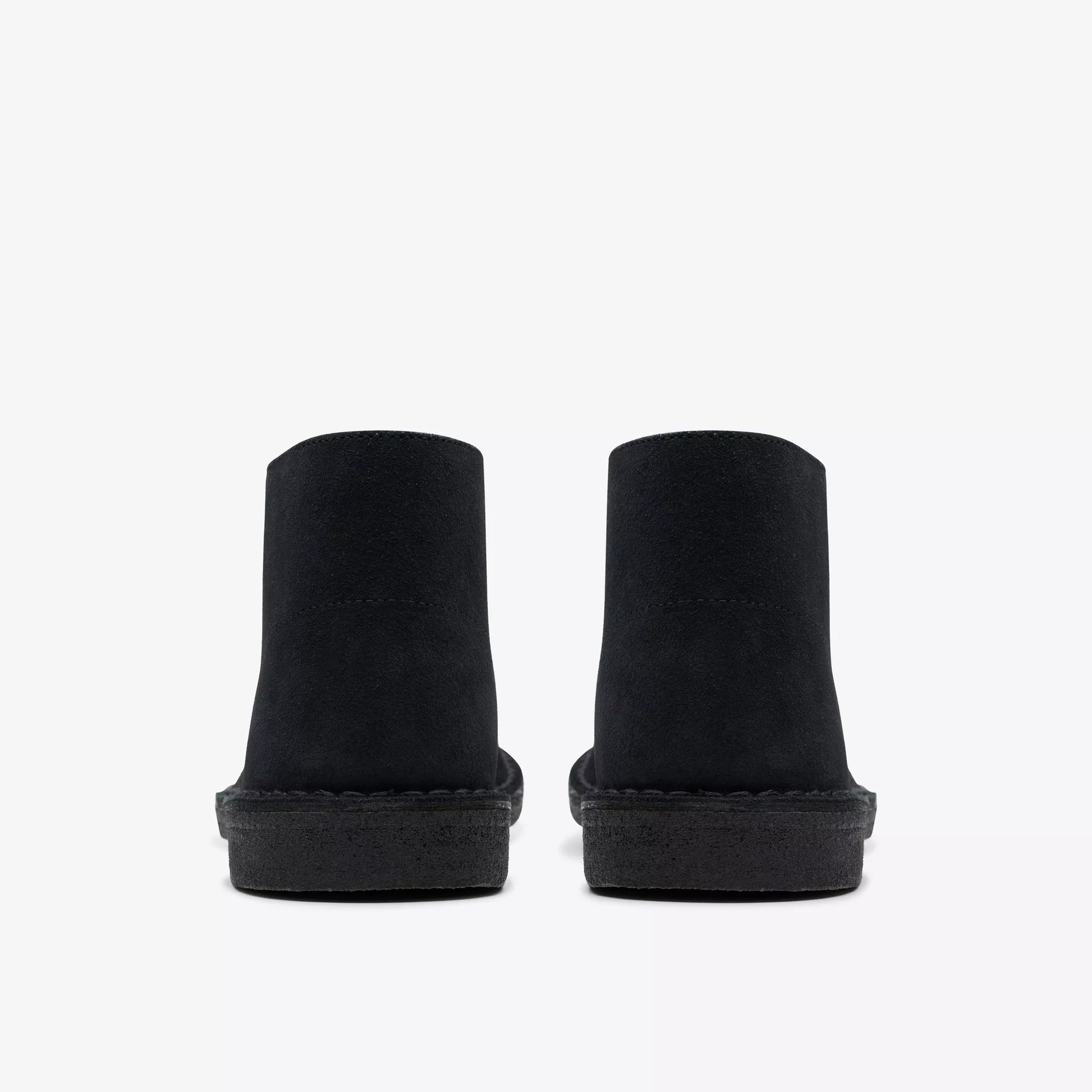 Botas De La Marca Clarks  Para Hombre Modelo Desert Boot Black Suede En Color Negro