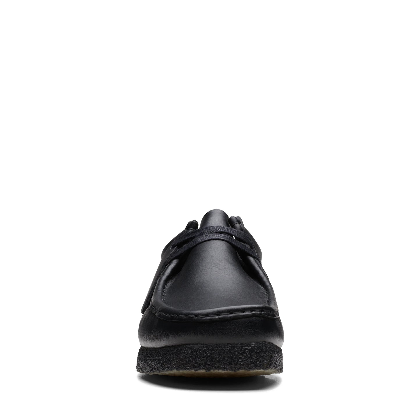 Zapatos Casual De La Marca Clarks Para Hombre Modelo Wallabee Black Leather En Color Negro
