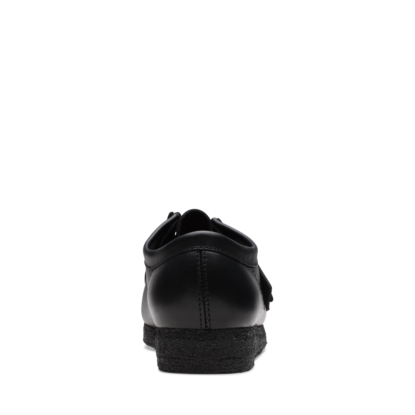 Zapatos Casual De La Marca Clarks Para Hombre Modelo Wallabee Black Leather En Color Negro