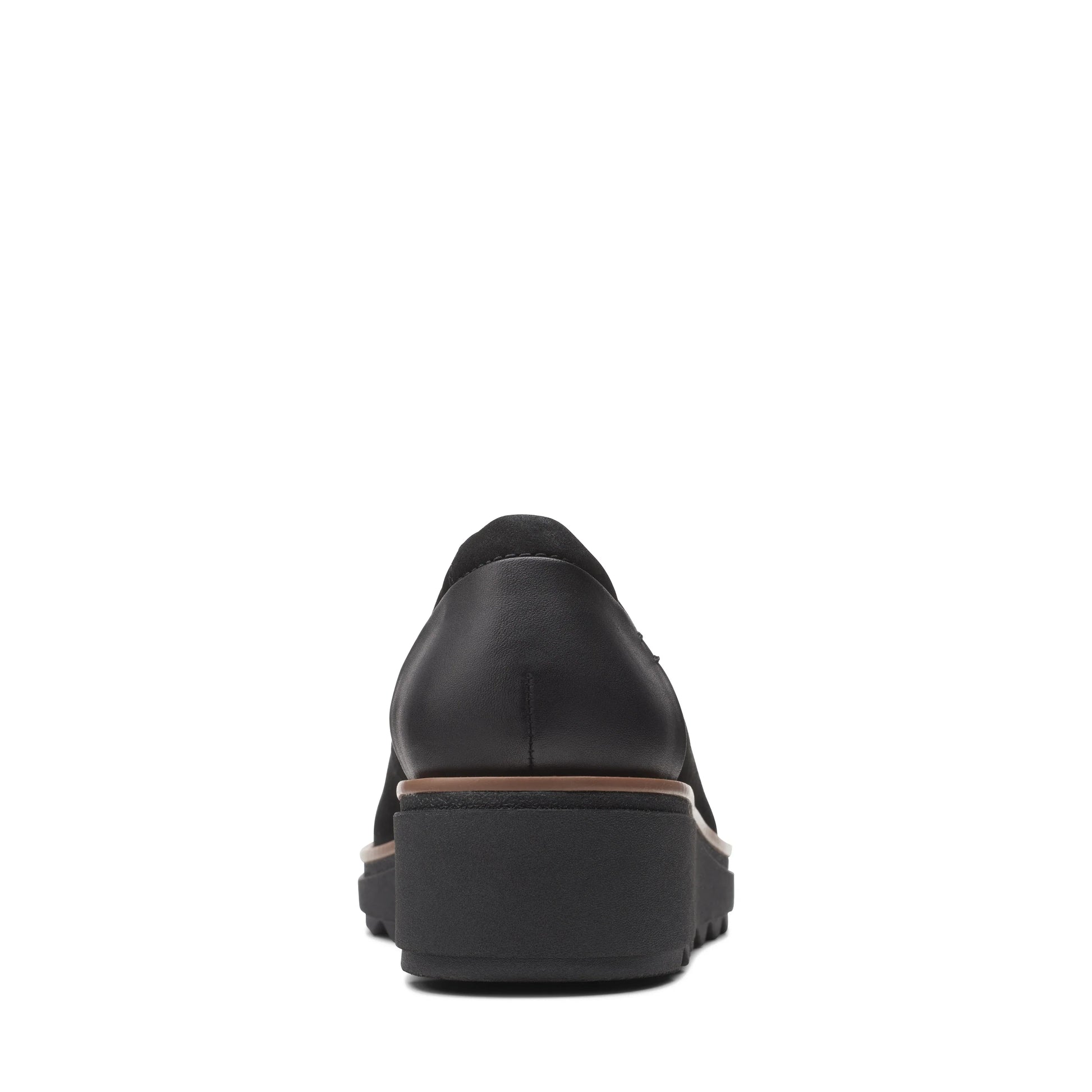 Clarks 女士休闲鞋,Sharon Dolly Black 款,黑色。