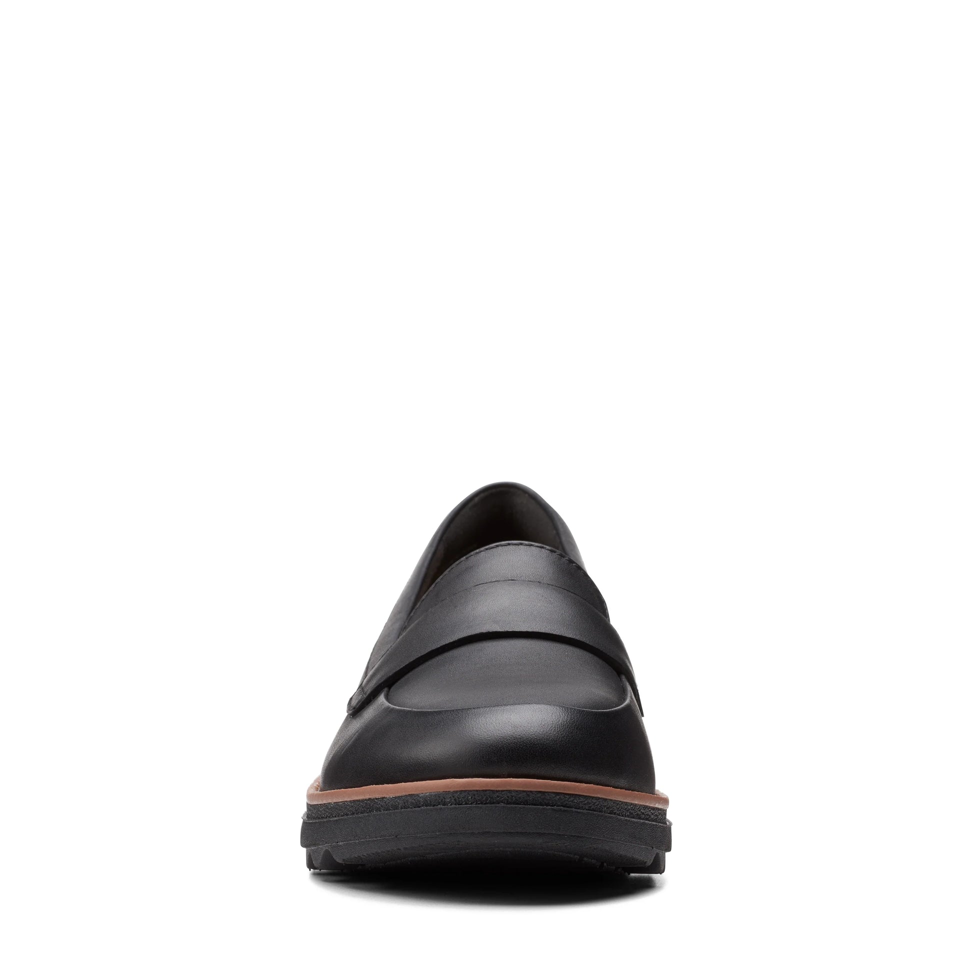 Mocasines De La Marca Clarks  Para Mujer Modelo Sharon Gracie Black Soft En Color Negro