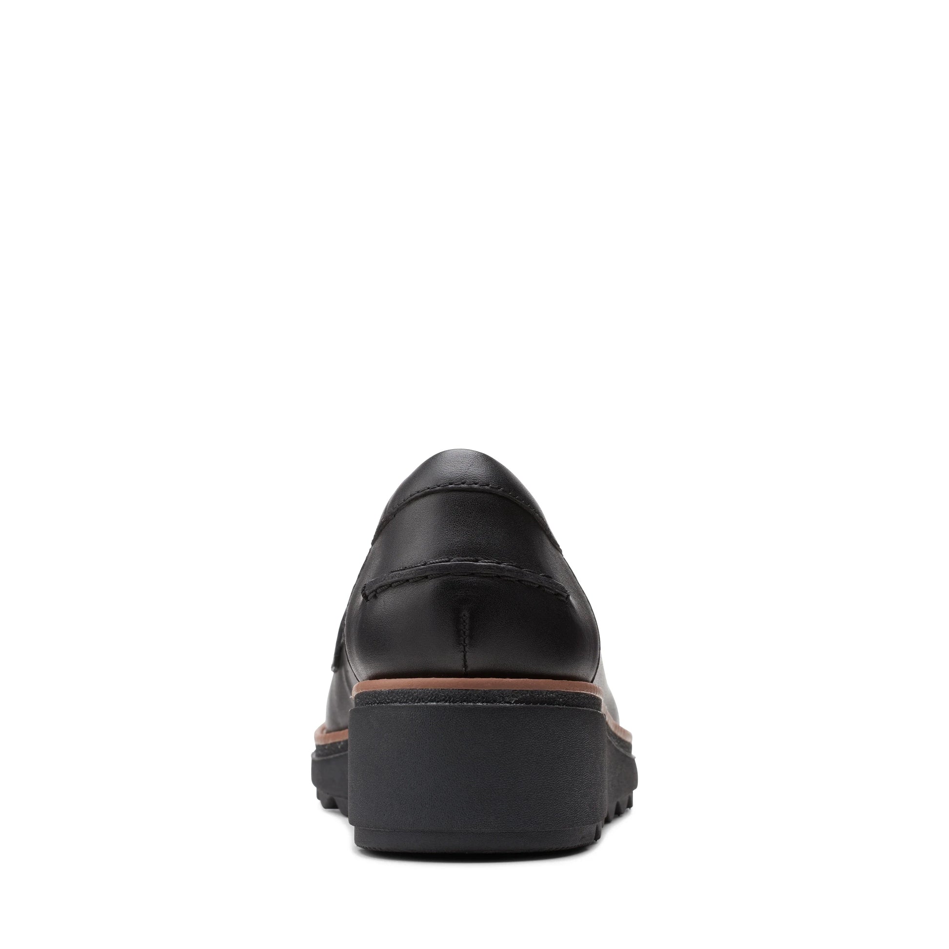 Mocasines De La Marca Clarks  Para Mujer Modelo Sharon Gracie Black Soft En Color Negro