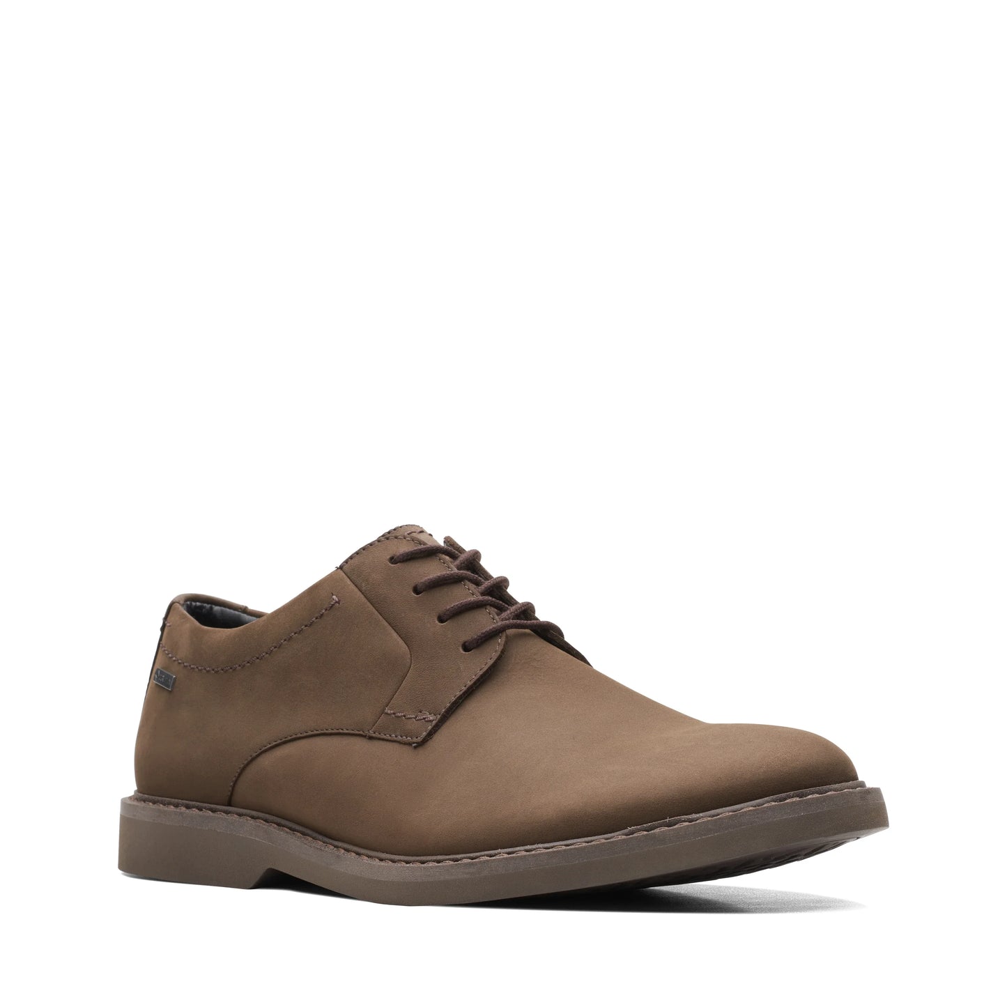 Zapatos De Vestir De La Marca Clarks Para Hombre Modelo Atticus Lt Lo Gtx Dark Brown Nubuck En Color Marrón