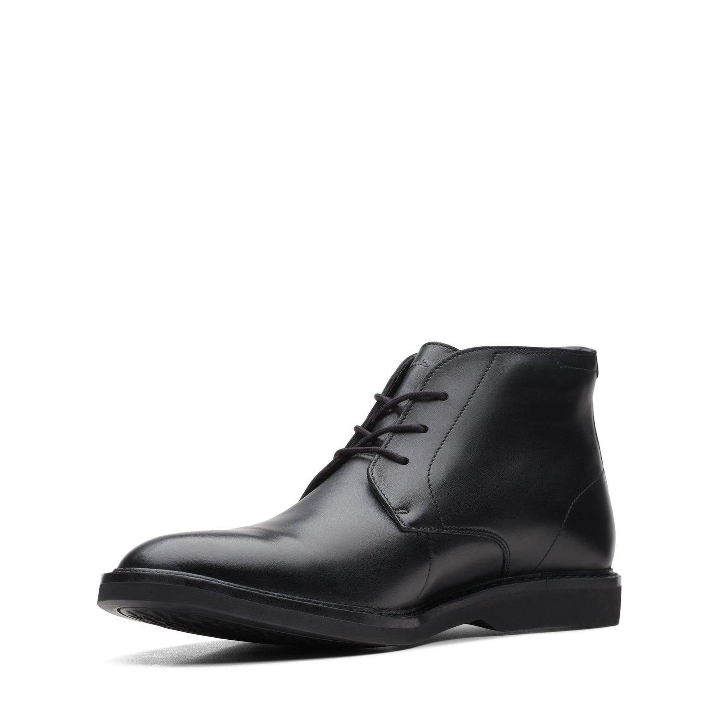 Botines De La Marca Clarks Para Hombre Modelo Atticus Lt Higtx Black Leather En Color Negro