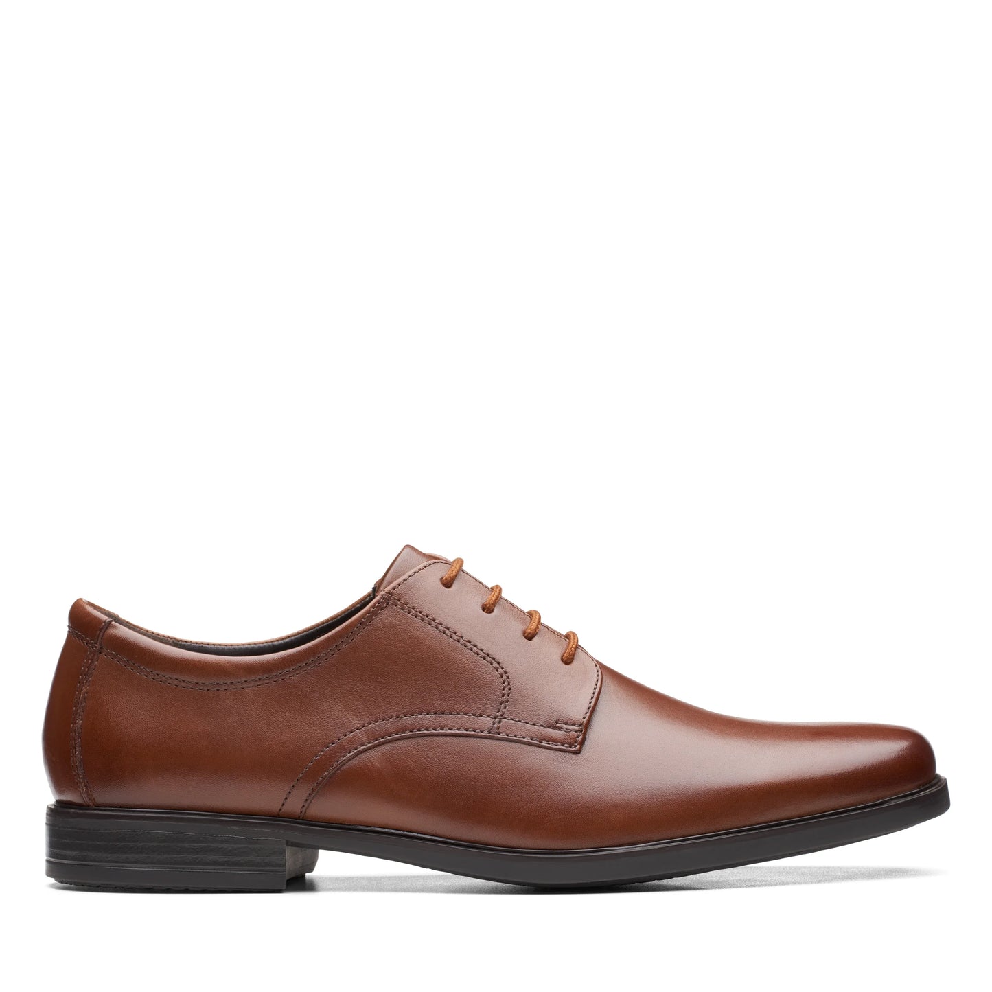 Zapatos De Vestir De La Marca Clarks Para Hombre Modelo Howard Walk Dark Tan Leather En Color Marrón