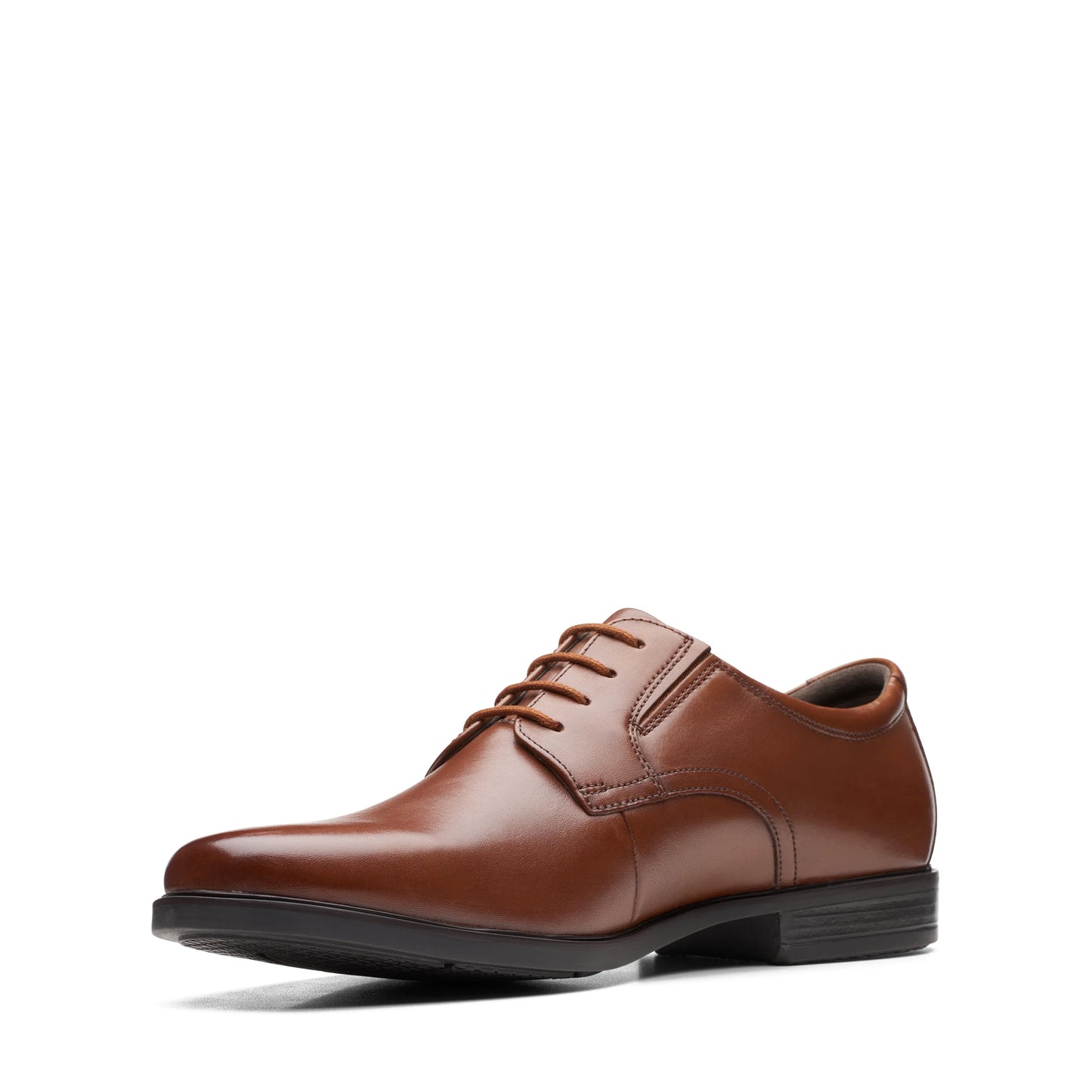 Zapatos De Vestir De La Marca Clarks Para Hombre Modelo Howard Walk Dark Tan Leather En Color Marrón